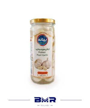 ترشی ۵۰۰ گرمی سیر مرواریدی بهانه