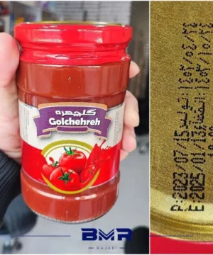 کنسرو پوره گوجه فرنگی گلچهره ۷۰۰ گرمی شیشه ای