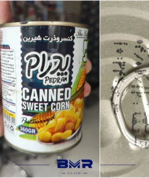 کنسرو ذرت پدرام ۳۶۰ گرمی