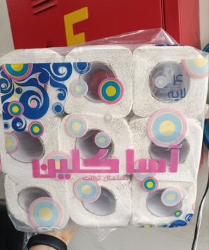 دستمال رولی آساکلین ۴لایه
