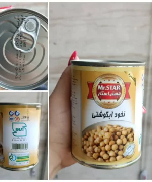 کنسرو نخود آبگوشتی مائده ۳۸۰ گرمی