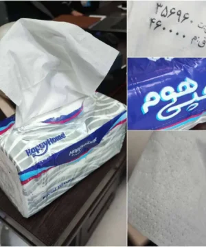 دستمال اقتصادی ۲ برگ هپی هوم