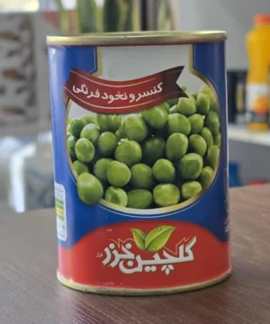کنسرو نخود سبز گلچین