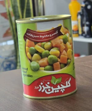 کنسرو سبزیجات گلچین