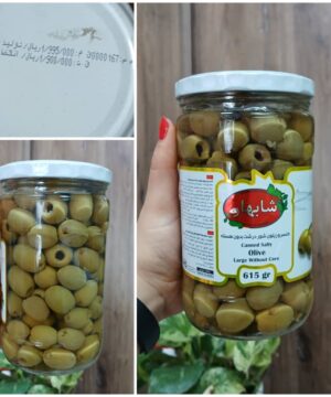 زیتون بی هسته شابهار ۶۱۵ گرم